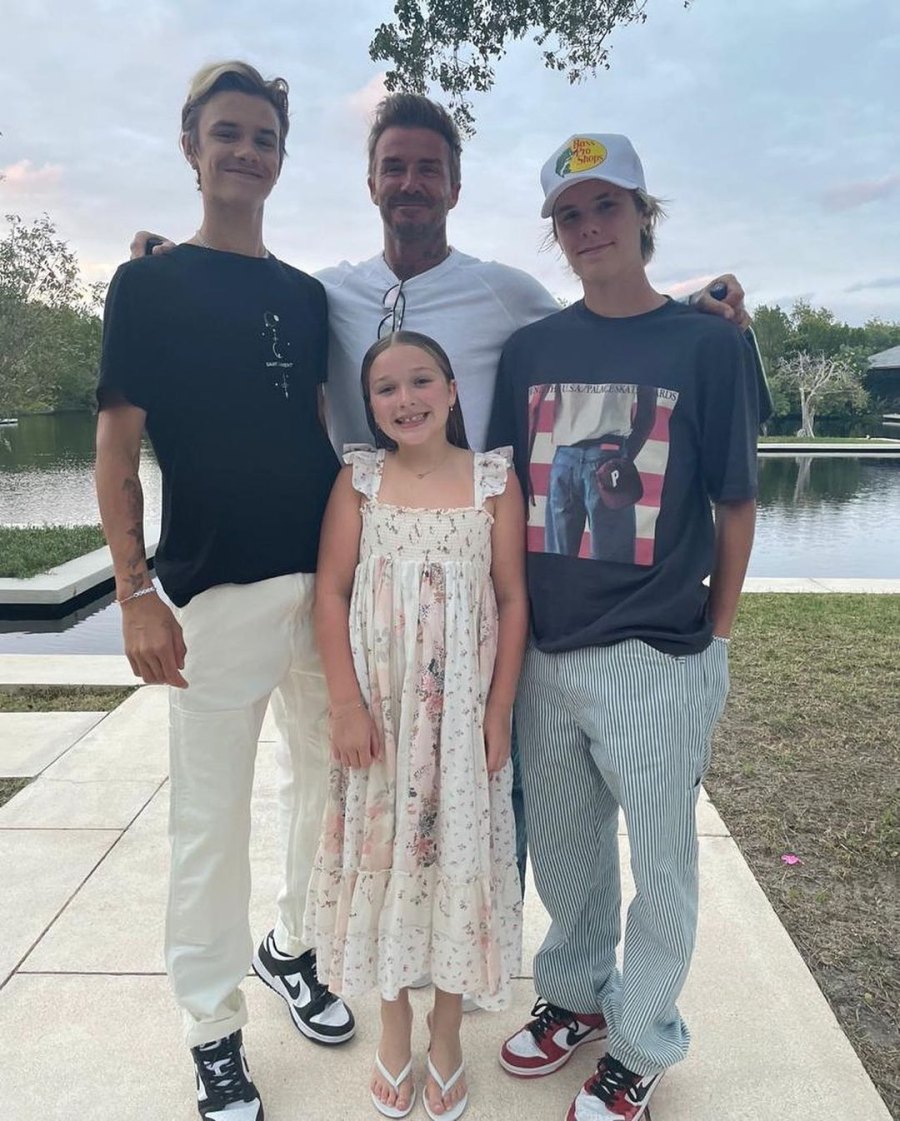 Victoria Beckham Celebrates ‘the Most Loved Daddy’ David on Father’s Day