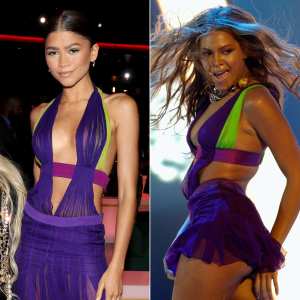 Zendaya’s BET Awards Versace Gown Was First Worn by Beyonce in 2003