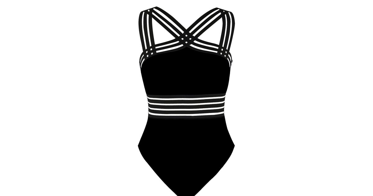Hilor Mesh-Panel One-Piece Swimsuit Is a Bestseller on Amazon Hilor Mesh-Panel One-Piece Swimsuit Is a Bestseller on Amazon