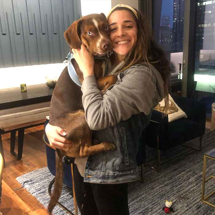 Aly Raisman Loses Dog Mylo During Fireworks on July 4th Weekend