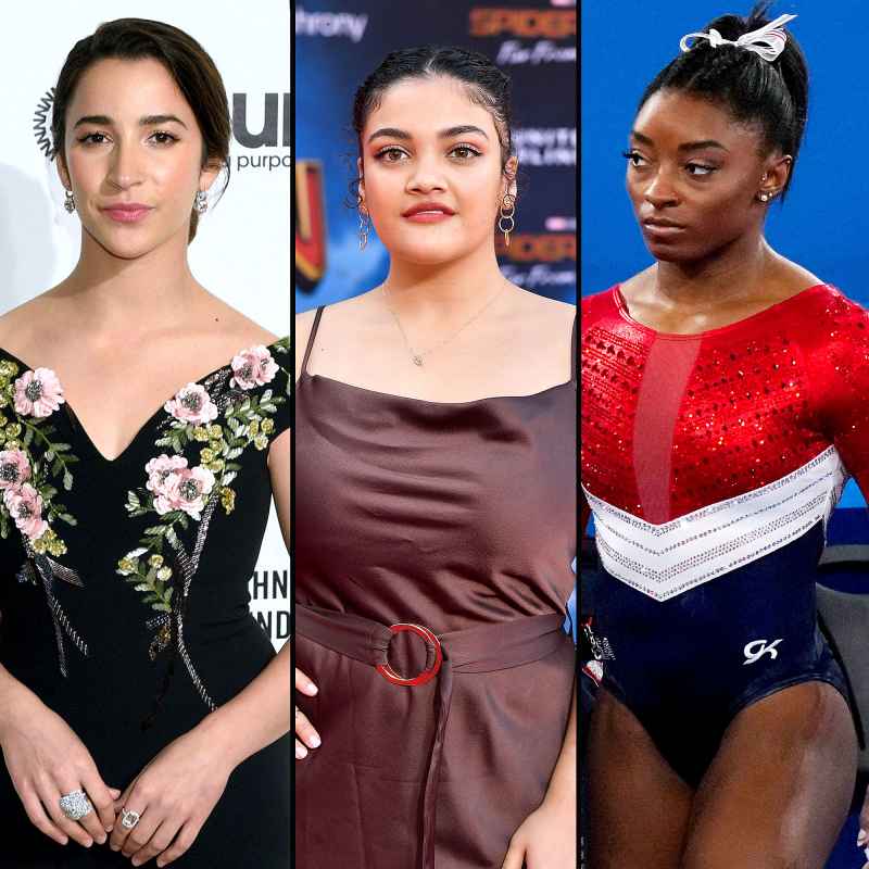 Aly Raisman Laurie Hernandez and More React Simone Biles Withdrawing From Tokyo Olympics Gymnastics Final