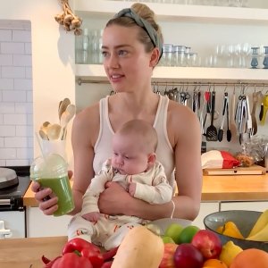 Amber Heard Shares Sweet Video With 2-Month-Old Daughter Oonagh