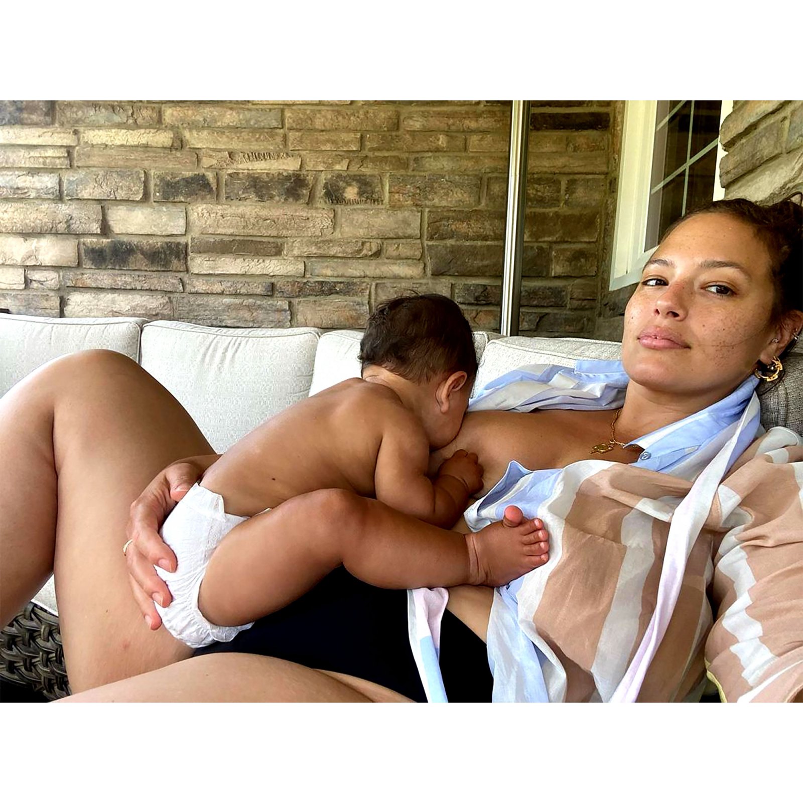 Ashley Graham and Justin Ervin’s Family Photos With Kids Over the Years