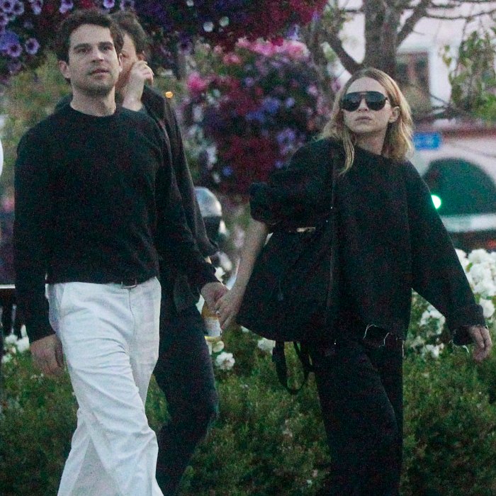 Ashley Olsen and Boyfriend Louis Eisner Hike in the Woods — With a Drink and a Machete