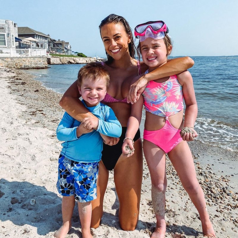 Beach Day! See Jana Kramer's Sweetest Photos With Daughter Jolie and Son Jace