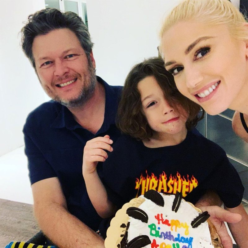 Birthday Boy Blake Shelton Sweetest Photos With Gwen Stefani 3 Sons Over the Years