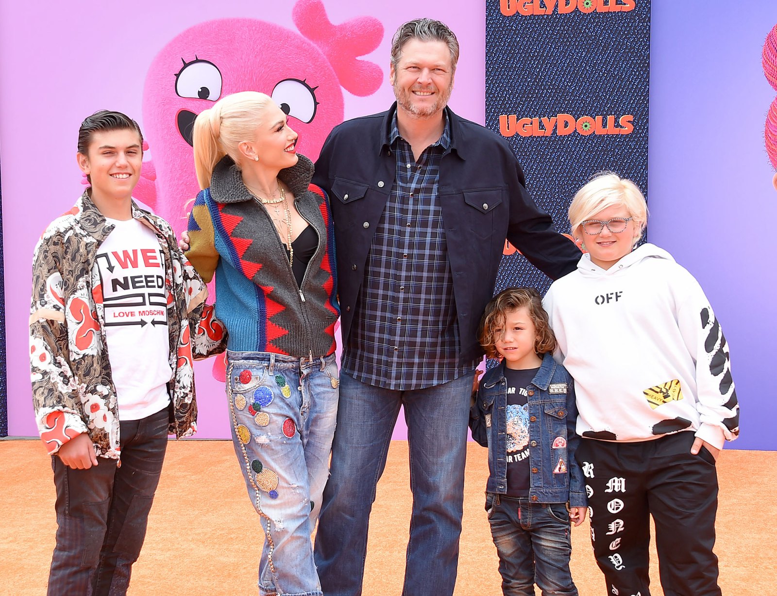 Blake Shelton Sweetest Photos With Gwen Stefani 3 Sons Over the Years Feature