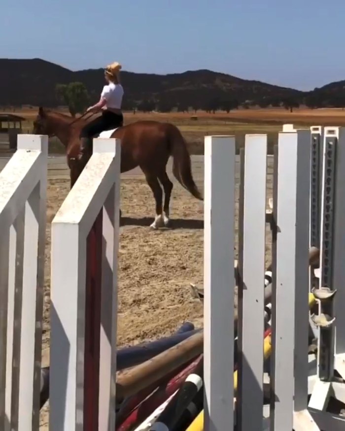 Britney Spears Does Cartwheels and Rides a Horse to Celebrate Hearing Victory 3