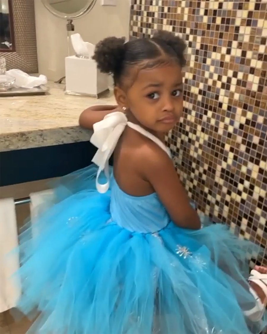 Cardi B Daughter Kulture Rocking Princess Dress 2