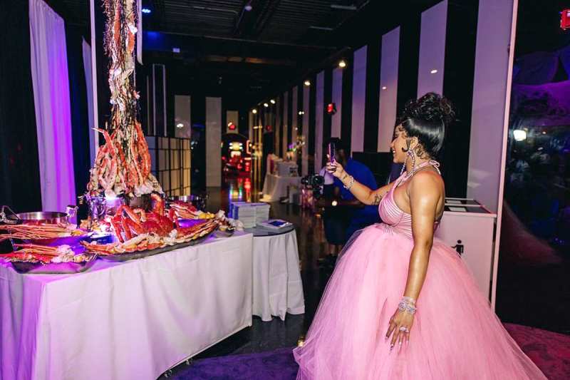 Dinner Time Cardi B Gives Daughter Kulture Full Princess Treatment for 3rd Birthday Party