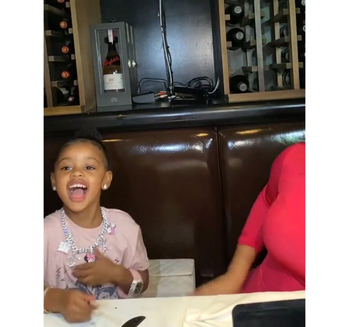 Cardi B Surprises Daughter Kulture With Estimate 150,000 Diamond Necklace for 3rd Birthday 3