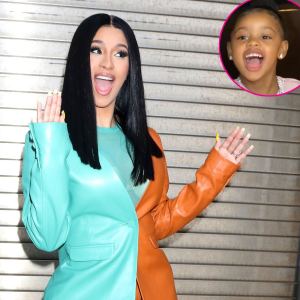 Cardi B Surprises Daughter Kulture With Estimate 150,000 Diamond Necklace for 3rd Birthday