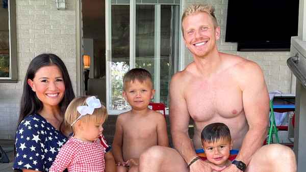Celeb Kids Get Patriotic Over Years Catherine Giudici Lowe Sean Lowe