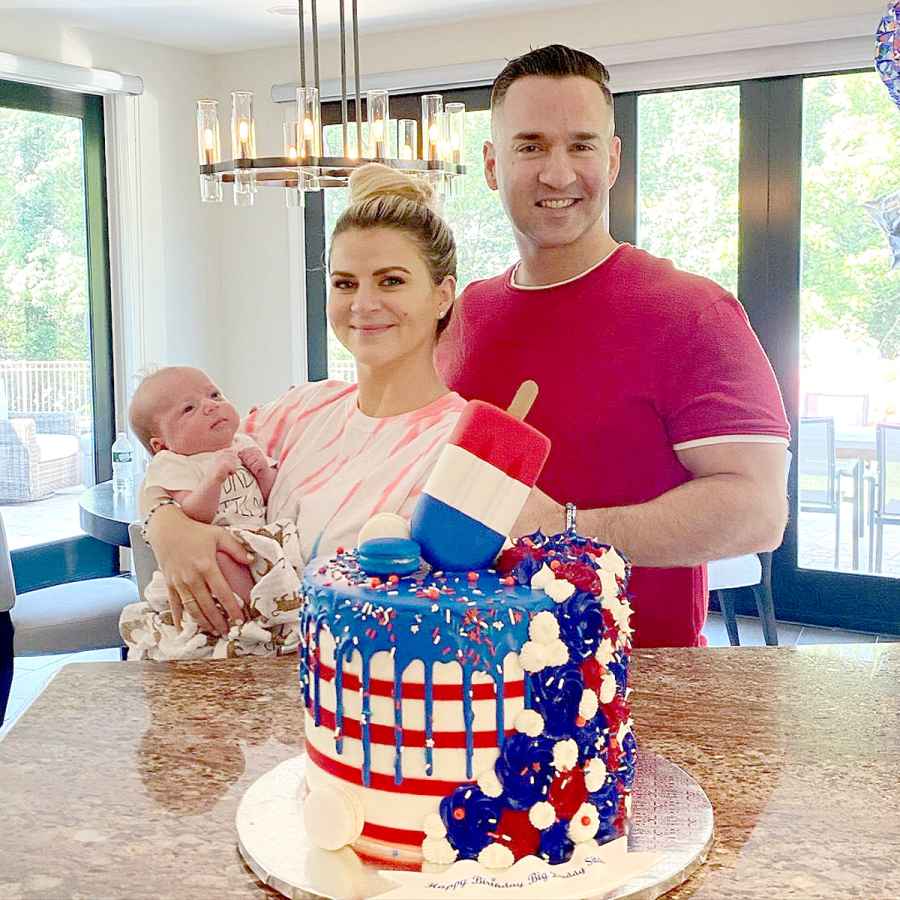Celeb Kids Get Patriotic Over Years Mike The Situation Sorrentino Lauren Sorrentino
