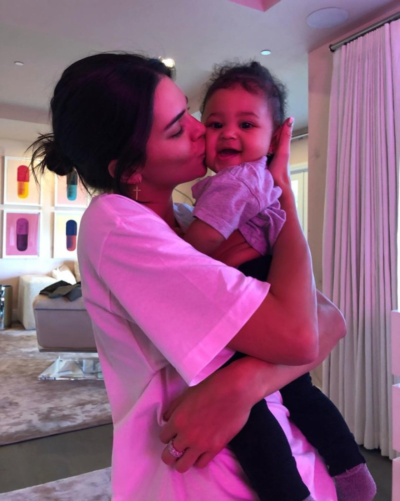 Kendall Jenner Celebrities Bonding With Their Nieces Nephews