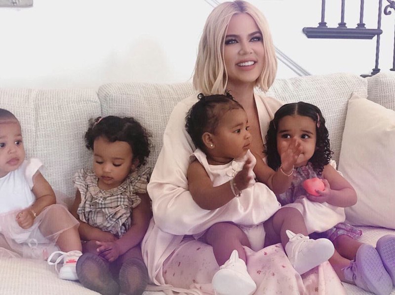 Khloe Kardashian Celebrities Bonding With Their Nieces Nephews