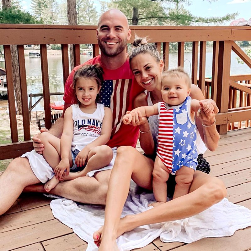 Jana Kramer Mike Caussin Celebrity Kids Get Patriotic 4th of July Over Years Photos
