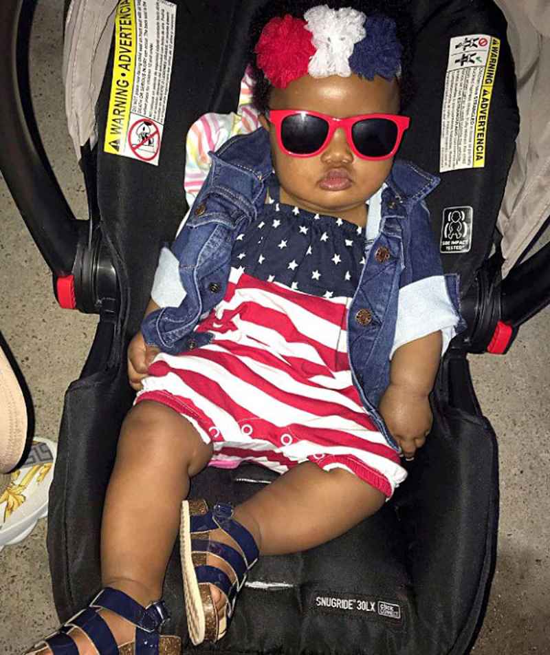 Remy Ma Celebrity Kids Get Patriotic 4th of July Over Years Photos
