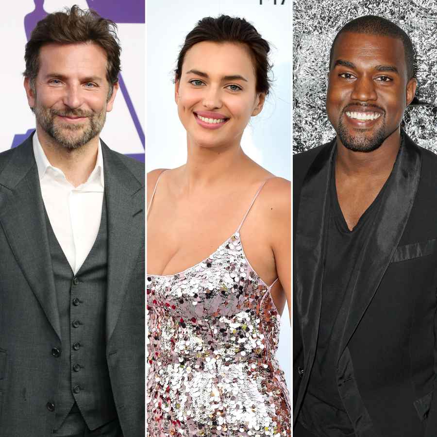 Bradley Cooper Kanye West Irina Shayk Celebs Who Support Their Exes New Relationships
