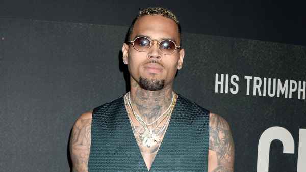 Chris Brown 24-Carat Gold Grill Magnetically Attaches to His Teeth