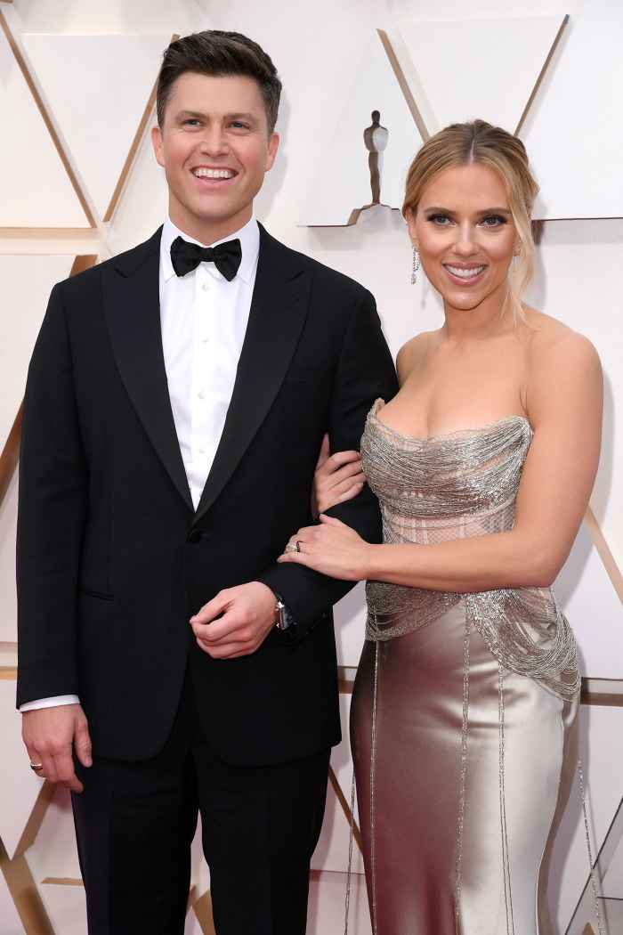 Colin Jost and Scarlett Johansson Jokes About Daughter Rose