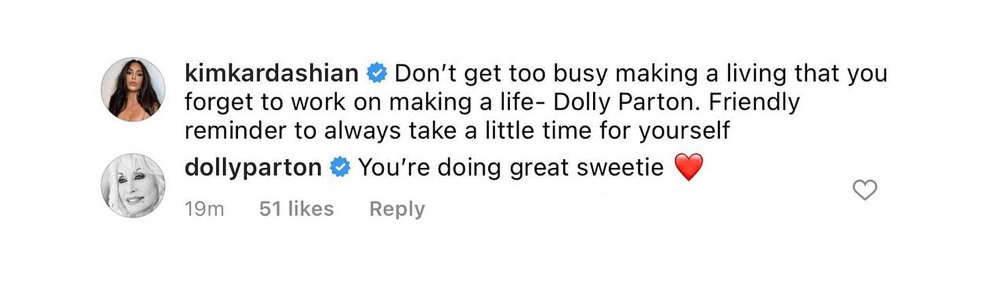 Dolly Parton Has Most Amazing Response Kim Kardashian Sexy Bikini Pic