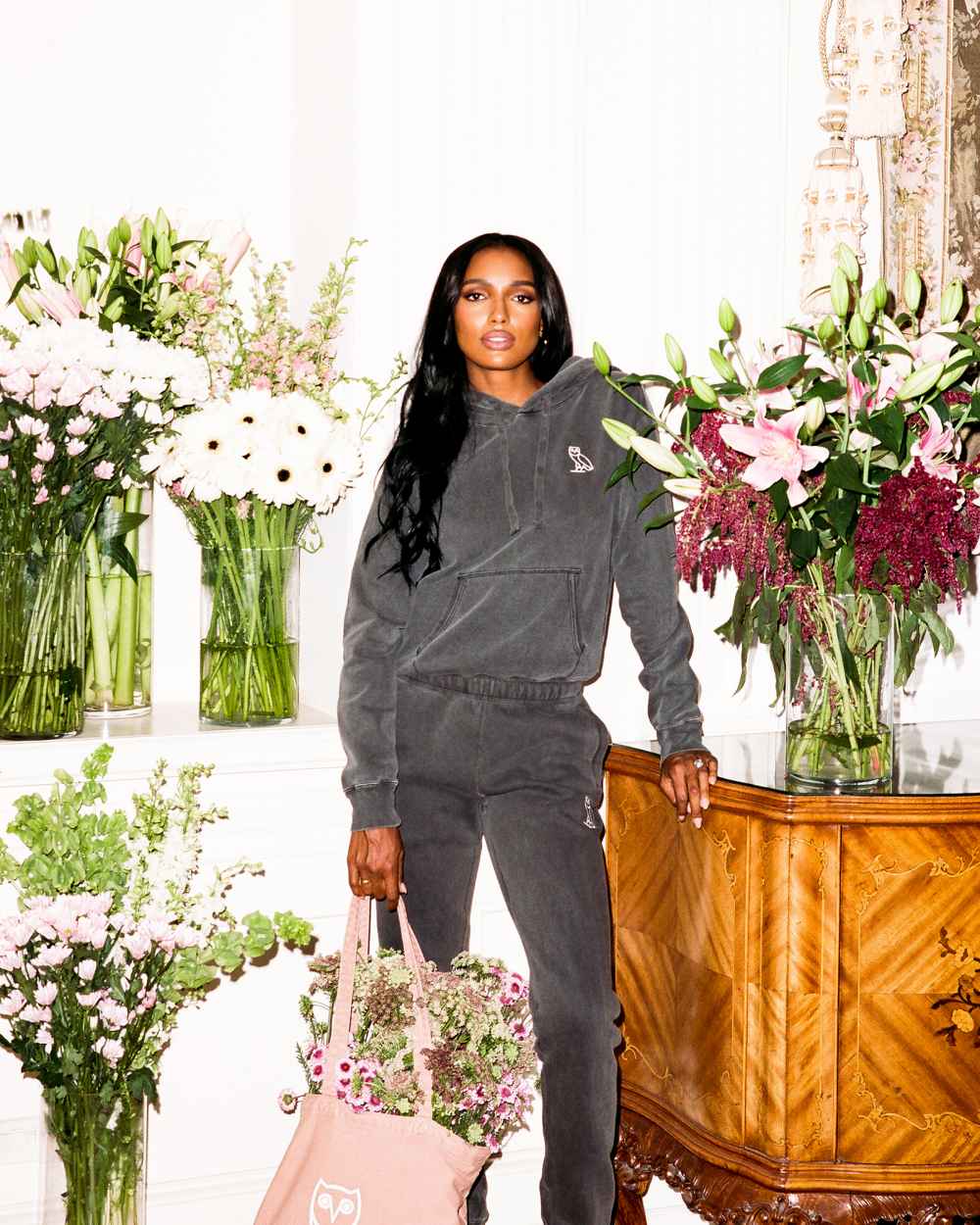 Drake&rsquo;s OVO Drop With Jasmine Tookes Has the Perfect Summer Loungewear: Photos