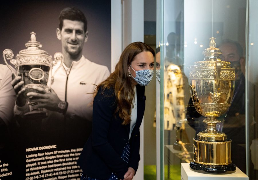 Duchess Kate Middleton Watches Day 1 Wimbledon Tennis Tournament 2