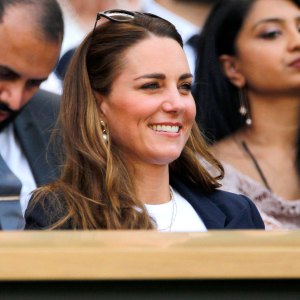 Duchess Kate Middleton Watches Day 1 Wimbledon Tennis Tournament Promo