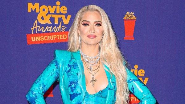 Erika Jayne Investigator to Use Inconsistent Statements RHOBH Tom Girardi Case MTV Blue Dress Coat Cross