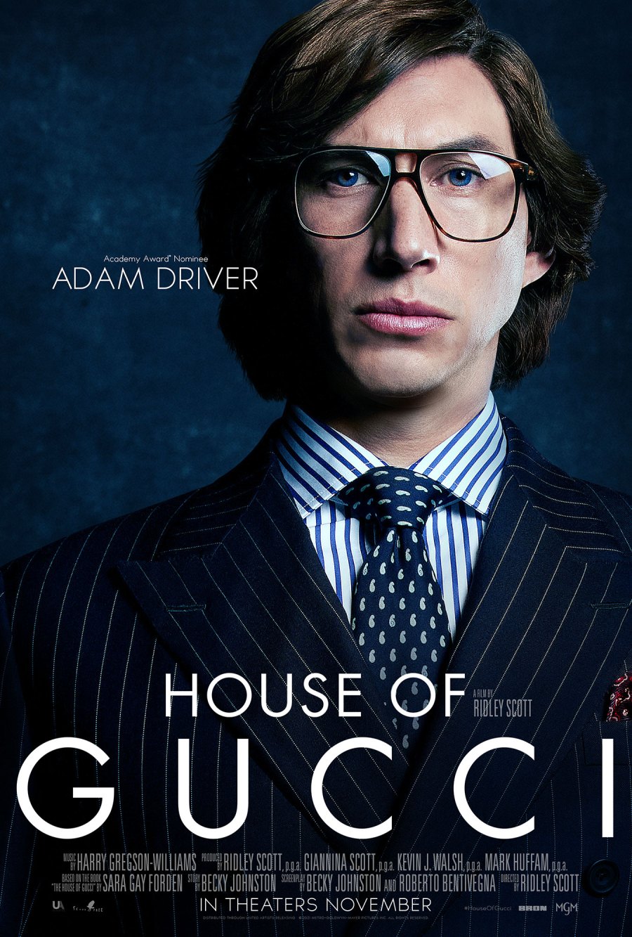 House of Gucci Character Poster Adam Driver
