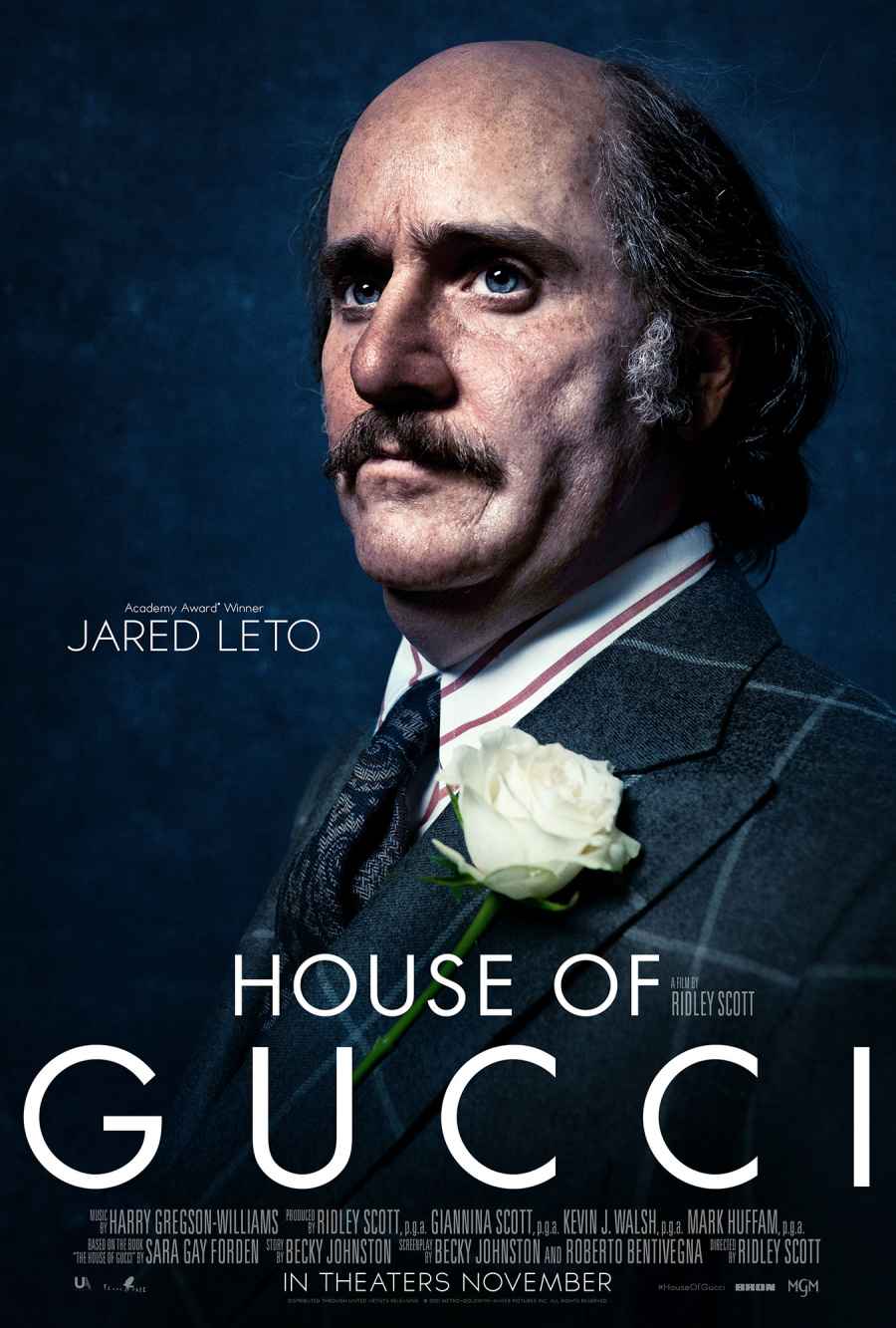 House of Gucci Character Poster Jared Leto