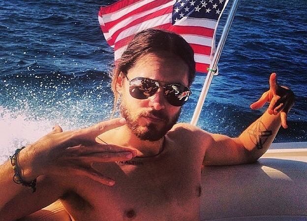 How Stars Celebrated the 4th of July in 2021 Jared Leto