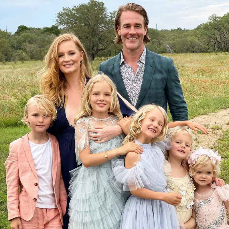All Dressed Up James Van Der Beek Sweetest Moments With His Family
