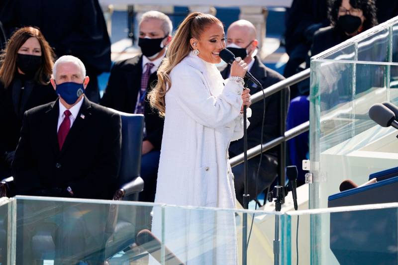 January 2021 Inauguration Jennifer Lopez Ageless Moments