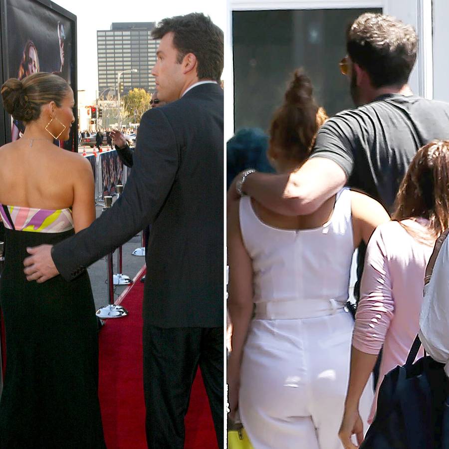 Jennifer Lopez Ben Affleck Couple Style Then Now