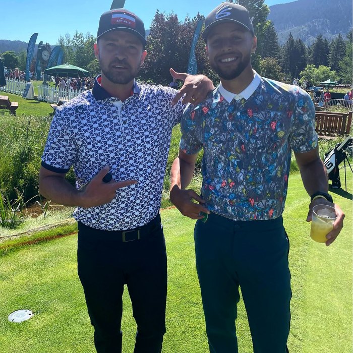 Jessica Biel Was a 'Huge Support' for Justin Timberlake at Celeb Golf Event