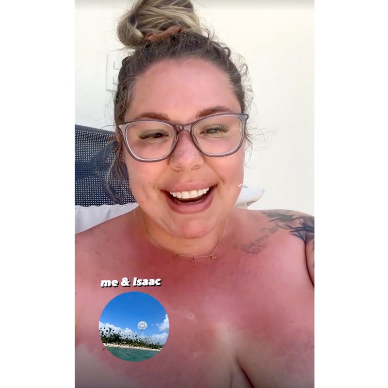 Seeing Red Teen Mom 2 Kailyn Lowry Takes Dominican Republic Vacation With 4 Sons