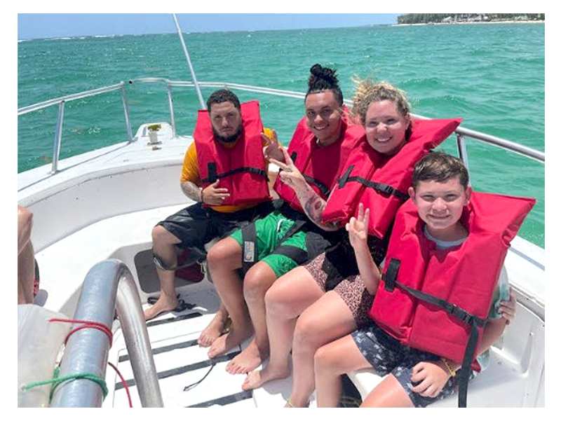 Open Water Teen Mom 2 Kailyn Lowry Takes Dominican Republic Vacation With 4 Sons