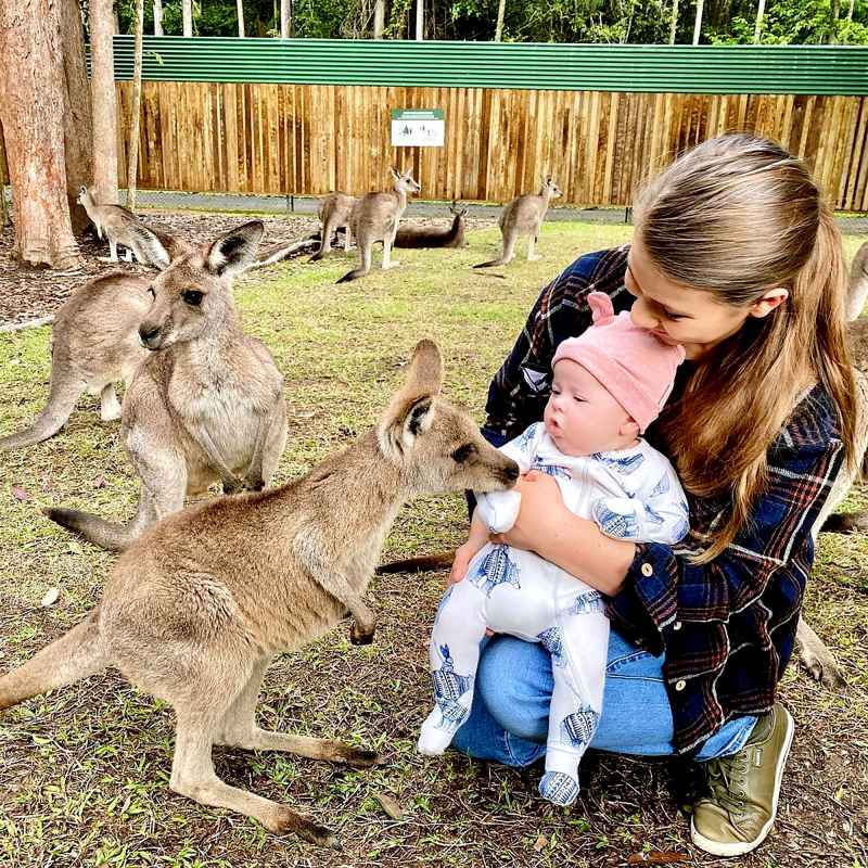Kangaroo Cutie! Bindi Irwin's Daughter Grace Meets More Zoo Animals