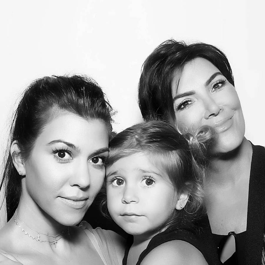 Kardashian Family Wishes Kourtney Kardashian Scott Disick Daughter Penelope Happy 9th Birthday