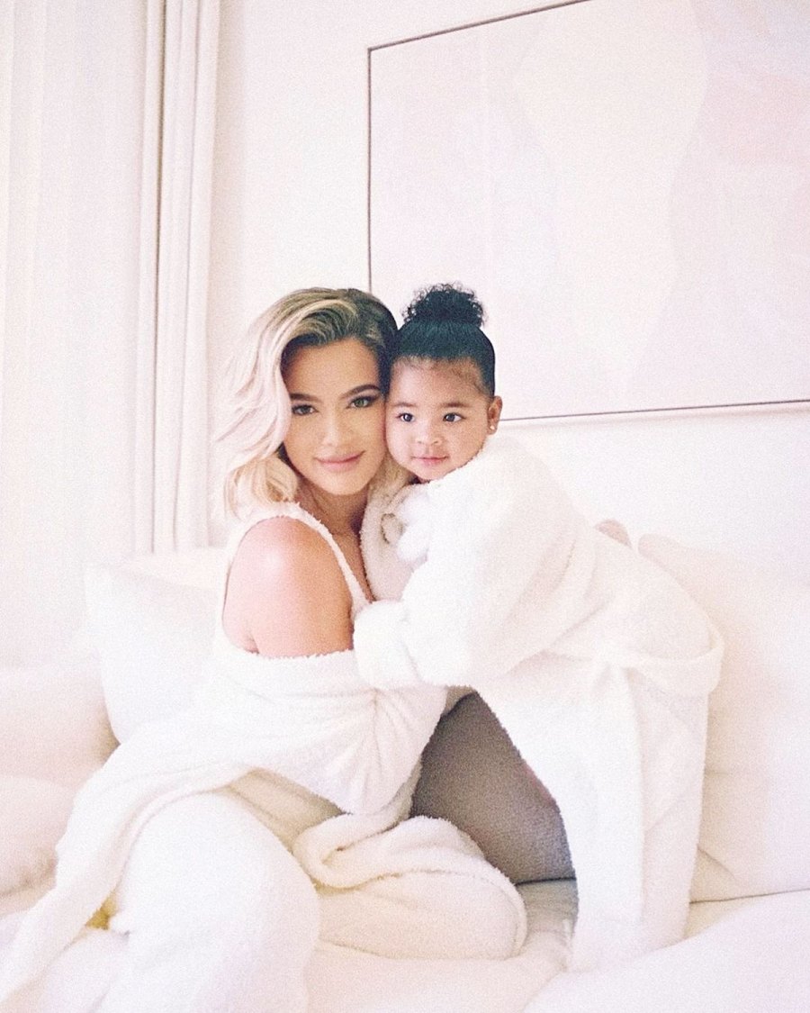 Khloe Kardashian Her Daughter True Adorable Matching Moments Over Years