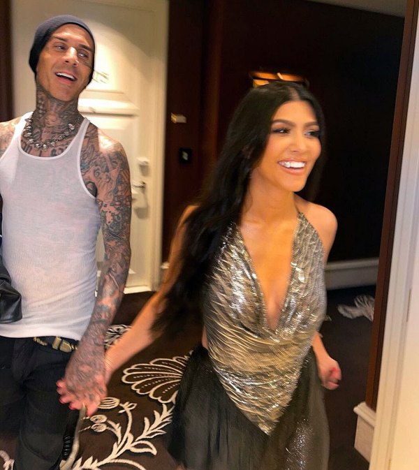 Kourtney Kardashian, Travis Barker’s Couple Style: Photos