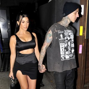 Kourtney Kardashian Just Let Travis Barker Give Her a Major Haircut