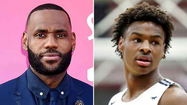 LeBron James Reacts to Son Bronny Scoring 'Sports Illustrated' Cover at Younger Age Than Him