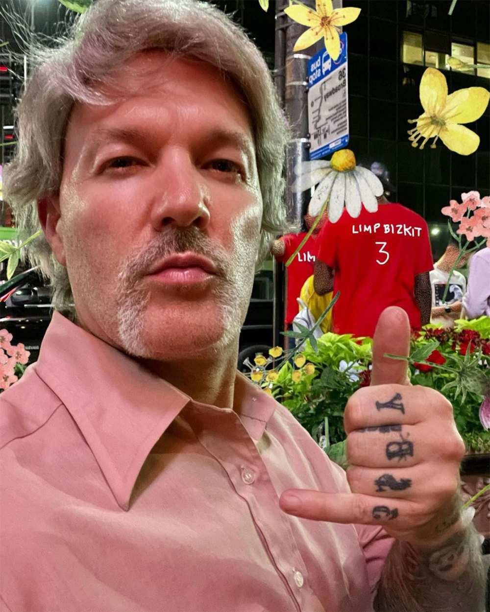 Limp Bizkit Fred Durst Is Nearly Unrecognizable With Mustache in New Selfie 2