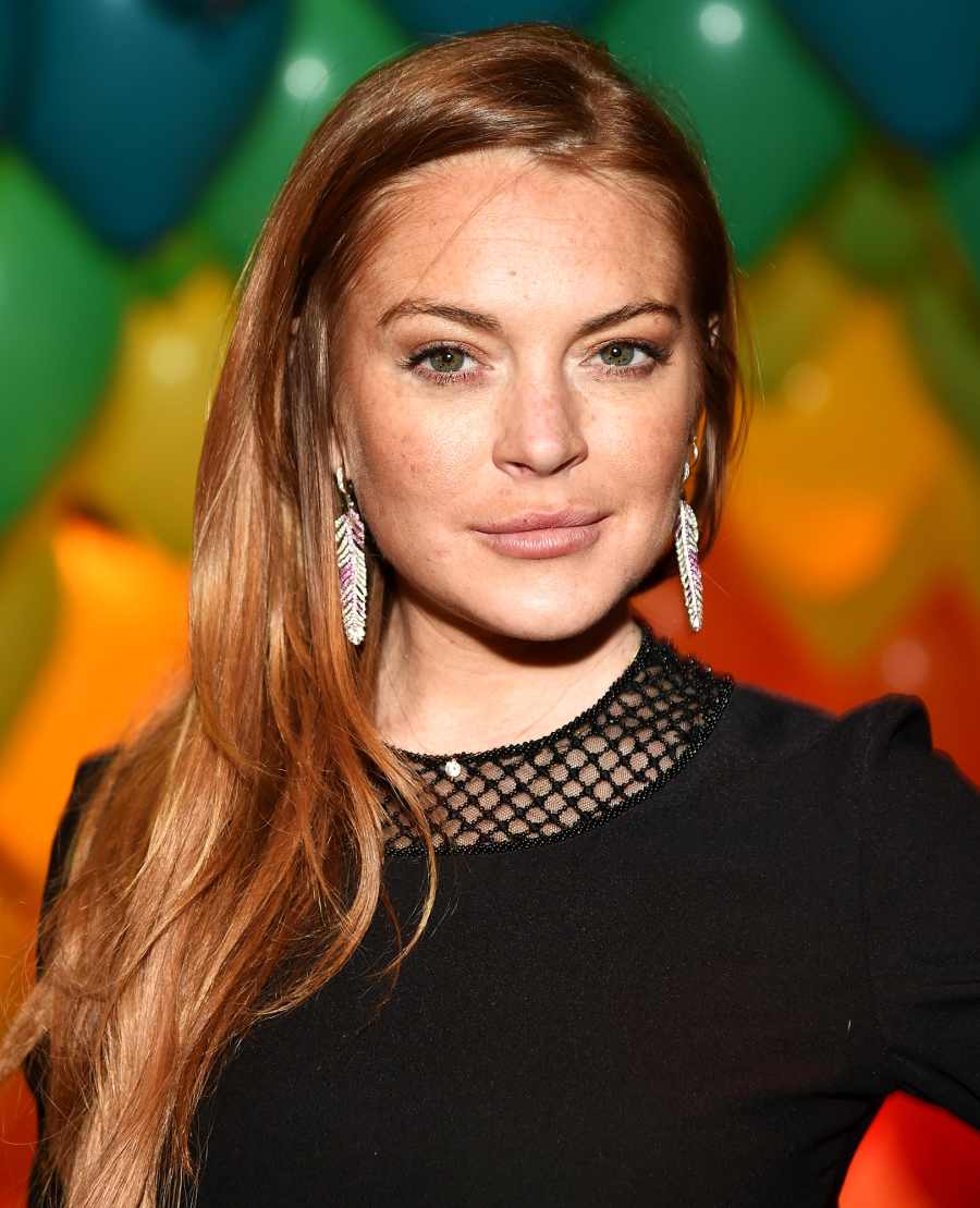 Lindsay Lohan Hair Evolution 2015