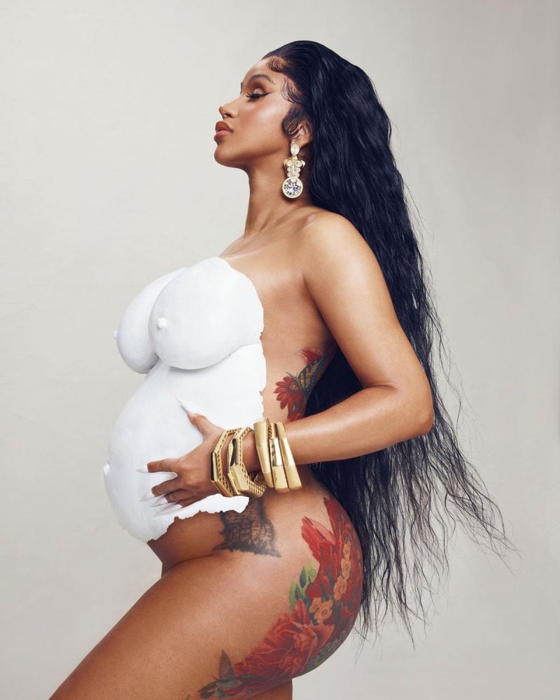 Maternity Shoot Cardi B Baby Bump Album