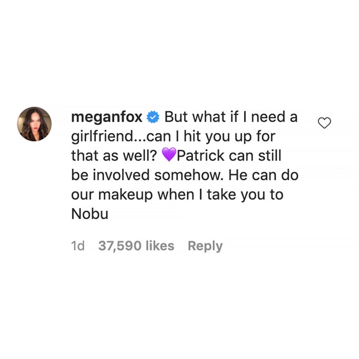 Megan Fox Asks Adriana Lima on Nobu Date: 'What If I Need a Girlfriend?'