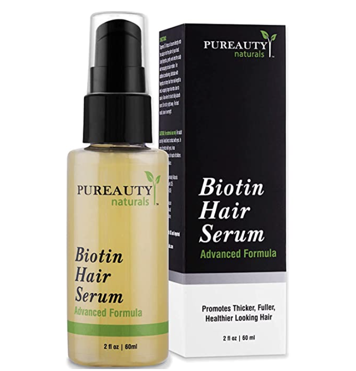 Meraz Pureauty Naturals Biotin Hair Growth Serum Advanced Topical Formula